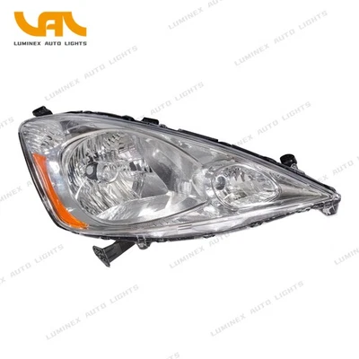 For Honda FIT 2009-2011 Halogen Chrome Housing Headlights Pair 09-11 Right Side Foto 1 de 4