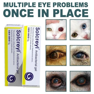 Pet Eye Ointment Cat Tear Eye Drops - Cleanses Tear Stains and Dirt $ - Image 1 of 4