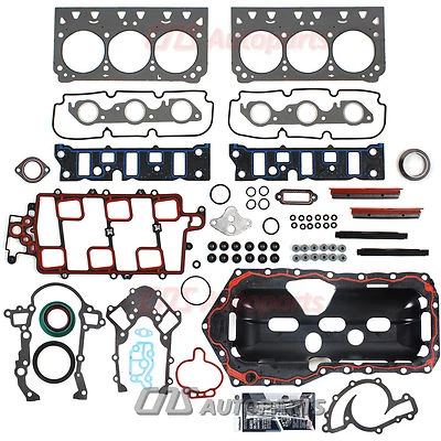 Fit 97-03 GM 3.8L FULL GASKET SET w/ OIL PAN GASKET VIN K REF# HS9917PT-3 CS9917 - Image 1 of 4
