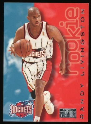 1996-97 Skybox Premium Randy Livingston Card  #220 Rookie RC - Image 1 of 2