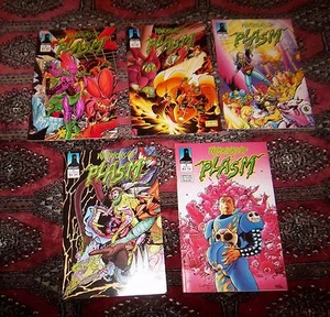 Warriors of Plasma #2, 3, 4, 5, 8 Lot/5 Defiant 1993 - 1994 Top Zustand - Bild 1 von 6