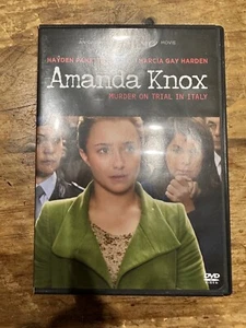 VINTAGE AMANDA KNOX MURDER ON TRIAL IN ITALY DVD HAYDEN PANETTIERE - Imagen 1 de 3