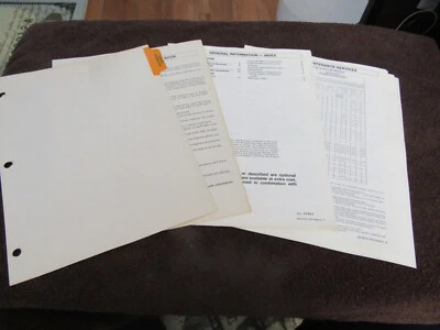 Ford F100 1977 F150 F250 F350 Bronco distribuidor álbum información general folleto hojas S Foto 1 de 3