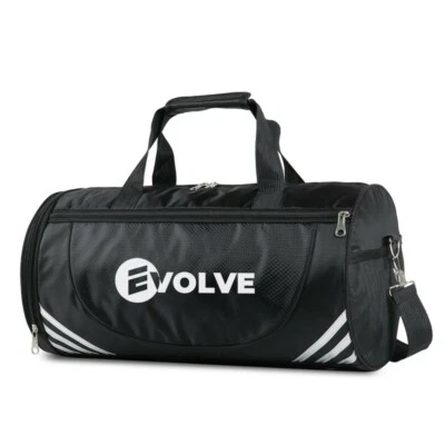 Evolve Gym Bag Duffle Bag with waterproof side pouch and shoe compartment. - Image 1 of 4