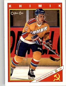 1991-92 O-Pee-Chee Andrei Kvartalnov #53R