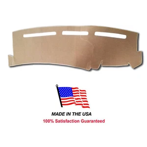 Beige Carpet Dash Mat Compatible with 2001-2006 GMC Yukon Dash Cover USA MADE - Picture 1 of 11