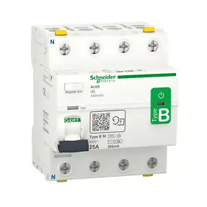 Schneider electric interruttore differenziale A9z64425 4p 25a 300mA B si 400v - Foto 1 di 2
