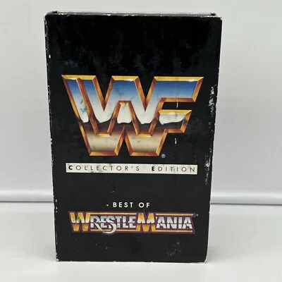 WWF Collector's Edition Best of Wrestlemania 1992 VHS Hulk Hogan Andre the Giant - Image 1 of 3