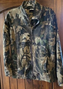 Columbia Sportswear Jacket Boys Kids Youth XL Fleece Camouflage Camo Zip Hunting - Picture 1 of 3
