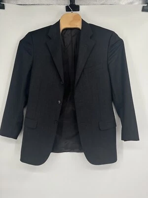 Abrigo deportivo Corneliani gris para hombre lana virgen extrafina Super 110's EE. UU. 48R Foto 1 de 4