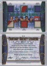 2019 Leaf ITG Used Green Spectrum /4 Guy Lafleur Marcel Dionne Steve Shutt HOF