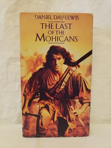 VHS The Last of the Mohicans Daniel Day-Lewis Madeleine Stowe Rated R - Picture 1 of 4