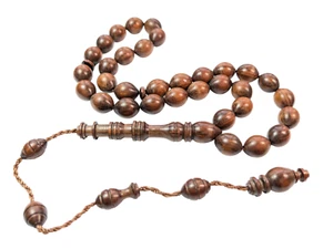 33 Snakewood Turkish Prayer Beads Dua Tasbih Yilan Agac Tesbih Misbaha Subha 211 - Picture 1 of 13