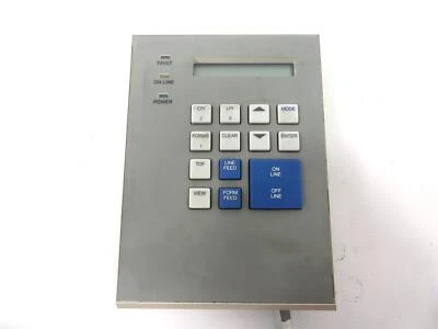 Tally Matrix printer T6180 Control Panel 081027 Good Working Condition - Image 1 of 3