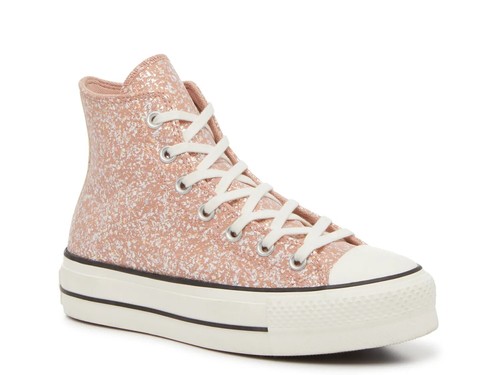 Sneakers donna moda Converse Chuck Taylor All Star glitter platform sneaker