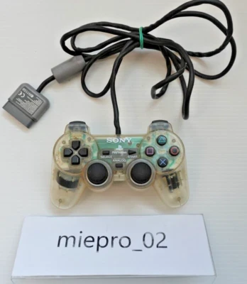 PS1 Analog Controller DUALSHOCK Crystal SCPH-1200 Playstation Japan Used - Image 1 of 4