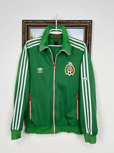 Vintage Adidas Originals Mexico World Cup Football Jacket Soccer Track Top Sz M - Picture 1 of 21