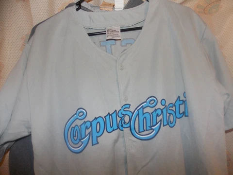 Corpus Christi Hooks,  #28 Castro SGA Gray Jersey, Size Large, NWOT Cover