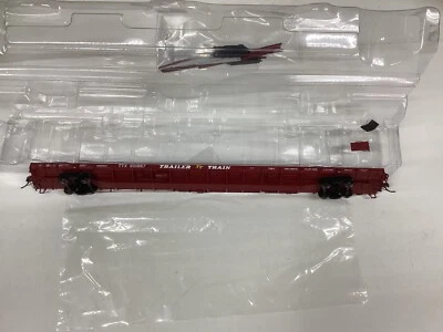 BLNA #51008 HO scale "Trailer Train" 89' ACF F89-J flat car Rd. #601867 - Image 1 of 2
