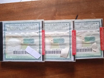 Microsoft Originale Windows Tre CD Rom Informatica PC Works Autoroute Europa 997 - Immagine 1 di 4