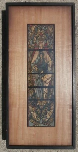 IGLESIA GÓTICA Pintura Artística LOC SILLA CARNEGIE Leicester Bodine Holanda PA ARTISTA - Imagen 1 de 11