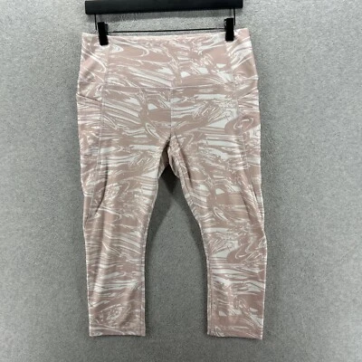 RBX Leggings Mujer Talla Grande Rosa Capri Pull On Rendimiento Yoga Correr Foto 1 de 4