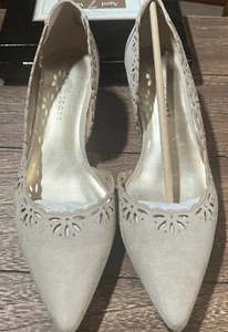 Karen Scott Alana Bone Heels Size 11 M - Picture 1 of 8