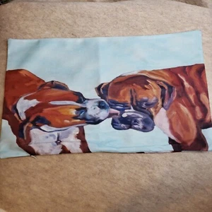 Dog Pillow Cover 12 x 20 - Picture 1 of 6