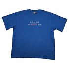 Vintage No Boundaries T Shirt Its My Job To Annoy You Mens Large Blue Y2k Funny