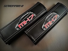 OPEL Vauxhall Astra GTC shoulder pads cintura Imbottitura con scritta GTC RICAMATI