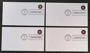 Kaleidoscope Flowers 2013 -US Scott 4722-4725 - Blank Set of 4 FDC - Picture 1 of 5