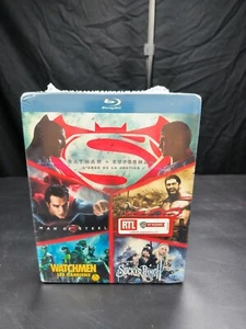 Box Bluray 5 Film Batman Superman Watchmen Suker Punch 300 - Picture 1 of 1