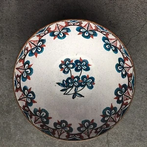 Emaille auf Kupfer Floral Mini Schmuck Schüssel 2,75" Österreich - Bild 1 von 6