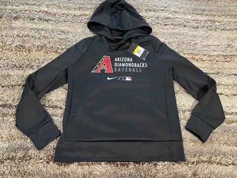 Nike Therma-Fit MLB Arizona Diamondbacks Hoodie Sweatshirt Womens S Small $80 Cover