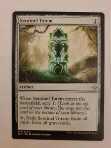 MTG Magic The Gathering Card Sentinel Totem Artifact Ixalan 2017 - Picture 1 of 2