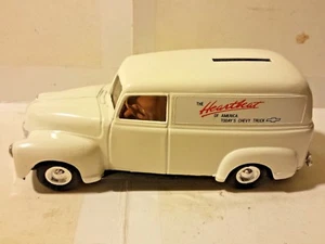 Ertl 1950 Chevy Panel Truck Ertl Heartbeat of America Black 1:25 Scale Die Cast  - Picture 1 of 12