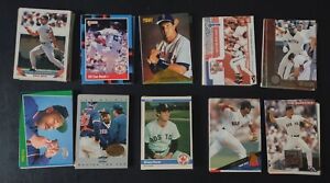 Boston Red Sox - Baseball Card Team Lot - 100+ Assorted (80's - 90's)