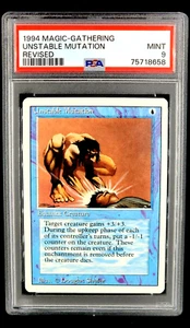 1994 Magic the Gathering Revised Unstable Mutation PSA 9 *Only 21 Graded Higher* - Picture 1 of 12