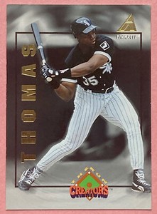 Frank Thomas 1994 Pinnacle 'The Run Creators' Card RC2