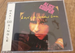 CD Maxi Single - Alice Cooper - Love´s a loaded gun - EPIC - 1991 - SONY - Bild 1 von 3