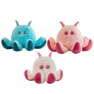 Sensory Plush Octopus Cute Cuddly Plushie Soft Cartoon Octopus Toy Stuffed Doll - Picture 1 of 15