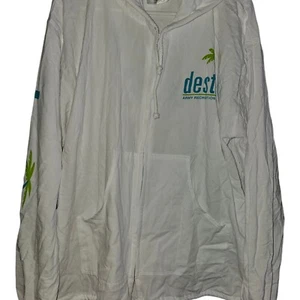 Women's Long Sleeve Hooded Full Zip Destin Florida Beach Cover Up Size Large - Picture 1 of 6