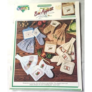 Kreuzstich Musterheft GUTEN APPETIT Farbkarten 1991 Küchendesigns - Bild 1 von 2
