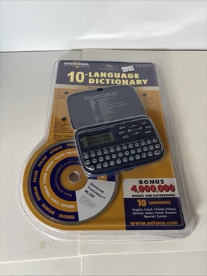 Ectaco ML320 Universal Translator 10 Languages Dictionary & Organizer - Image 1 of 4