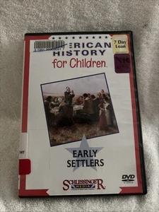 Early Settlers DVD Ex Library Copy Copy Has Sticker In Artwork And Marker In Did - Foto 1 di 3