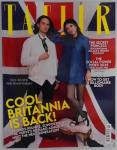 Tatler magazine Aug 2025 Cool Britannia! Sonny Ashcroft, Molly Moorish-Gallagher - Picture 1 of 1
