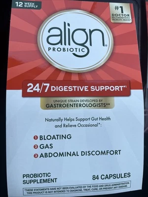 Align Daily Probiotic Supplement Capsules 84 Count Digestive System Support - Image 1 of 3