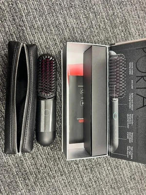 OPEN BOX TYMO Porta Cordless Hair Straightener Brush, Portable Mini - Image 1 of 4