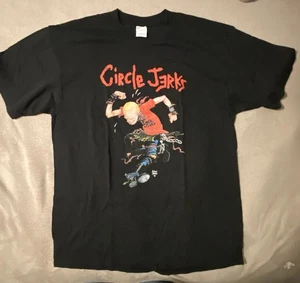 Brandneu Circle Jerks Punk Rock schwarzes T-Shirt XL - Bild 1 von 3