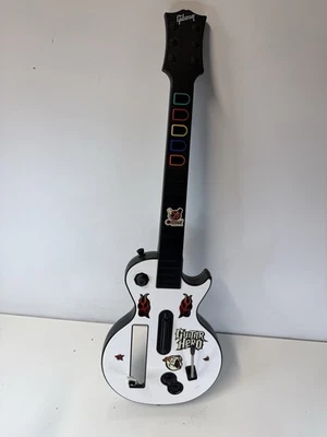 Nintendo Wii Guitar Hero Les Paul Wireless Red Octane Guitar 95125.805 parti - Immagine 1 di 3